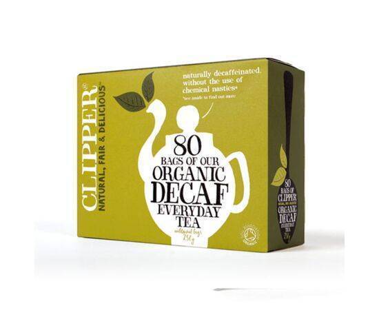 Clipper Organic Everyday Decaffeinated [80 Bags]