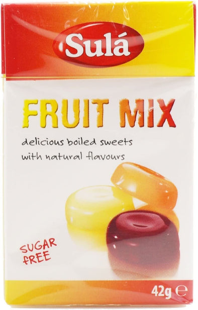 Sula Sugar Free Sweets Fruit Mix 42g