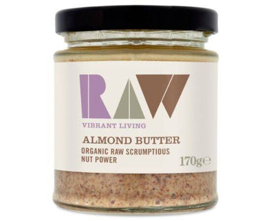 Raw Vibrant/L Whole Almond Butter [170g] Raw Health