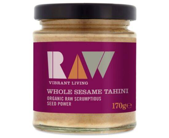 Raw Vibrant/L Whole Sesame Tahini [170g x 6] Raw Health