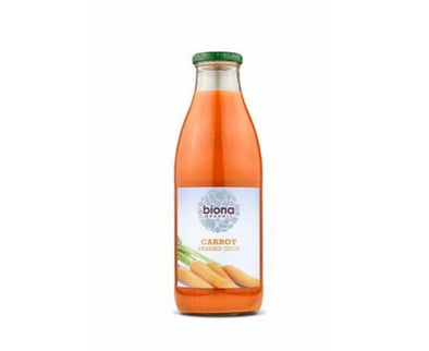 Biona Carrot Juice - Pressed [1Ltr x 6]