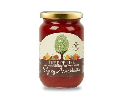 Tree Of Life Spicy Arrabiata Sauce - Org GF [350g] Tree Of Life