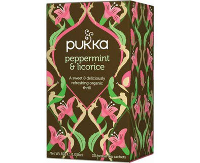 Pukka Peppermint & Licorice Tea [20 Bags] Pukka