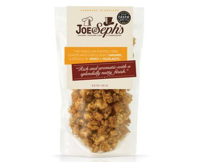 Joe&Sephs Honey & Hazelnut Popcorn [80g x 12] Joe & Sephs