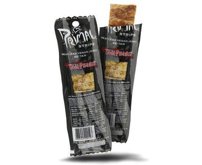 Primal Meatless Vegan Jerky Thai Pnut Seitan [28g x 24] Primal