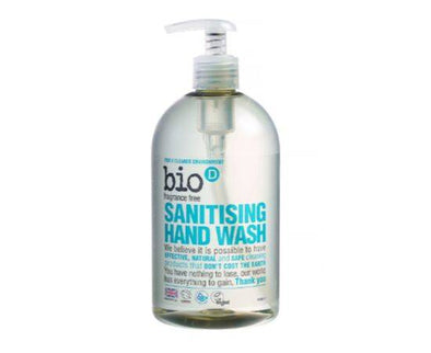 Bio-D Anti Bacterial Hand Wash - Fragrance Free [500ml] BioD