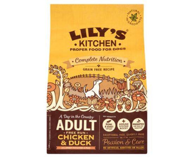 Lilys/K Chicken & Duck (Complete Dry Dog Food) [1kg] Lilys Kitchen