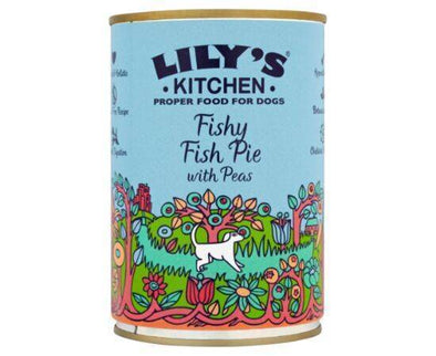 Lilys/K Fishy Fish Pie With Peas (Wet Dog Food) [400g] Lilys Kitchen
