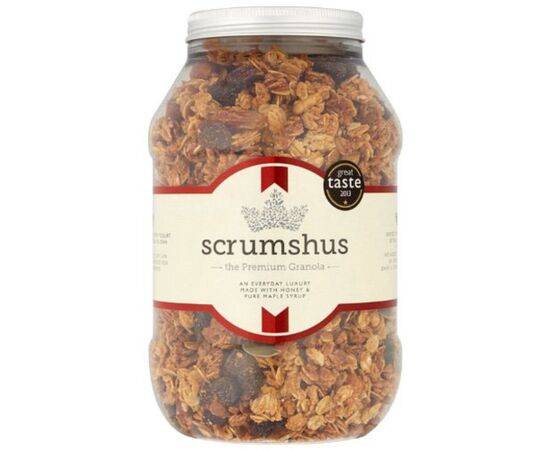 Scrumshus Luxury Granola No Added Salt Or Sugar [500g] Scrumshus