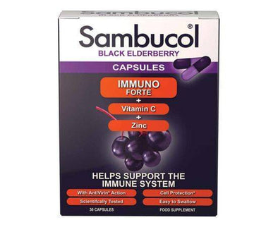 Sambucol Immuno Forte Capsules [30s] Sambucol