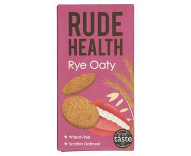 Rude/H Rye Oaty - Oatmeal & Rye Biscuits [200g] Rude Health
