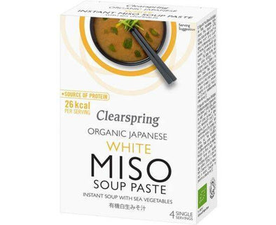 Clearspring Instant White Miso Soup Paste/Sea Veg [60g] Clearspring