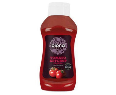 Biona Tomato Ketchup - Classic Squeezy [560g] Biona