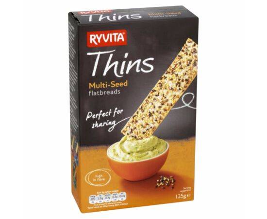 Ryvita Thins - Multi-Seed[125g x 6] Ryvita