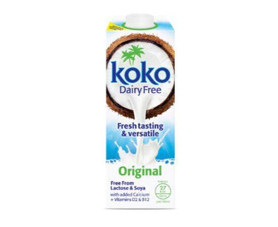 Koko Dairy Free Original Coconut Milk + Calcium [1Ltr] Koko