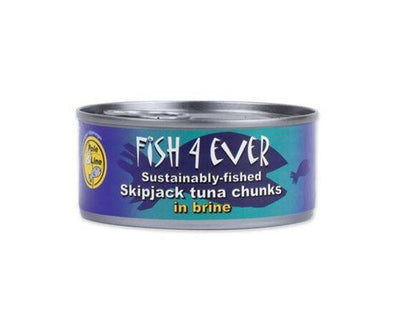 Fish 4 Ever Skipjack Tuna Chunks In Brine [160g] Fish 4 Ever