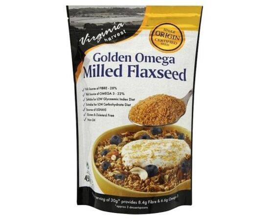 Virginia/H Milled Flaxseed [450g] Virginia Harvest