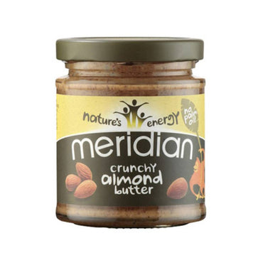 Meridian Almond Butter - Crunchy 170g