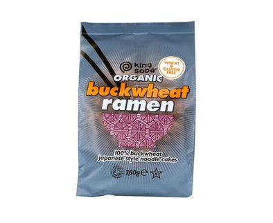 King Soba Noodles - Buckwheat Ramen [280g x 6] Herbal Fusions