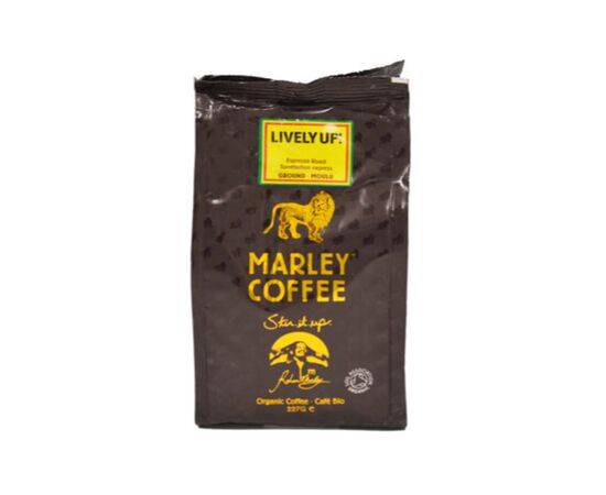 Marley Lively Up - Espresso Roast Ground Coffee [227g] Marley Coffee