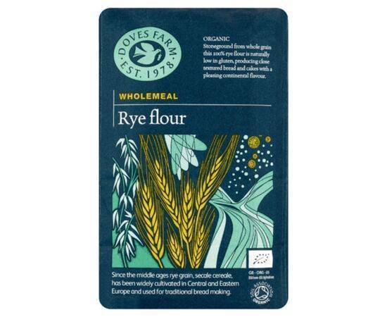 Doves Farm Rye Wholemeal Flour - Organic [1kg] Doves Farm