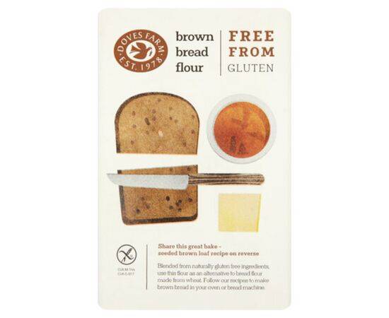 Doves Farm Freee Brown Bread Flour [1kg] Doves Farm