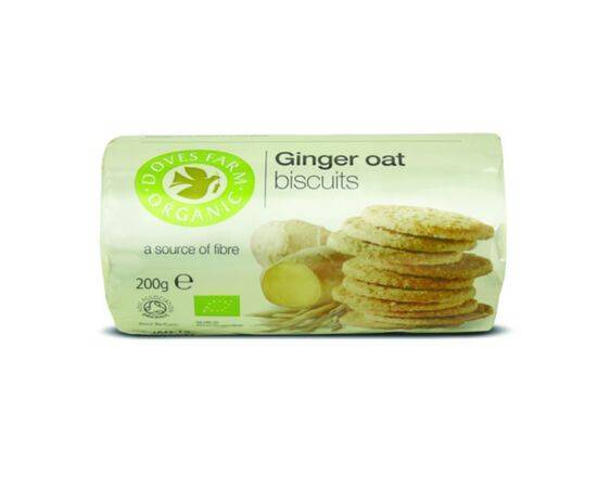 Doves Farm Ginger Oat Biscuits [200g] Doves Farm