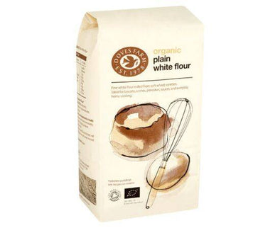 Doves Farm Plain White Flour - Organic [1kg] Doves Farm