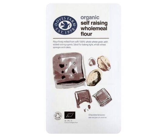 Doves Farm Wholemeal Self Raising Flour - Organic [1kg] Doves Farm