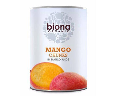 Biona Mango Chunks In Mango Juice [400g x 6] Biona