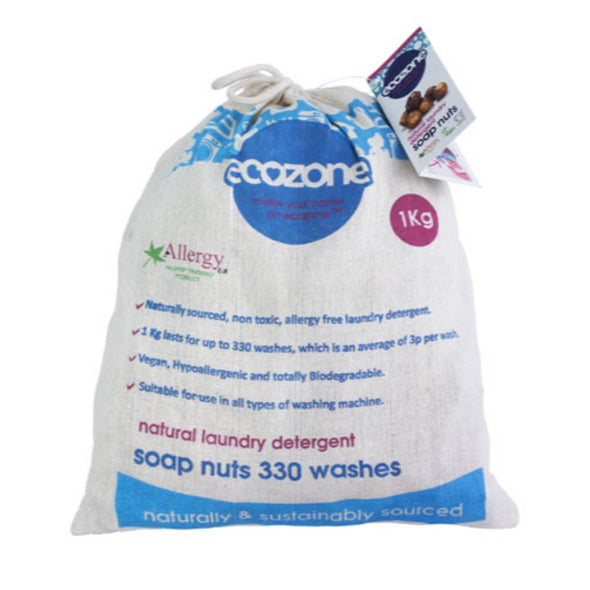 Ecozone Soap Nuts - 330 Wash 1kg