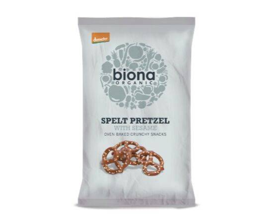 Biona Spelt Pretzels With Sesame [125g] Biona