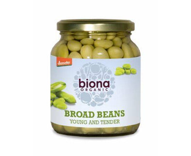 Biona Demeter Broad Beans [350g x 6] Biona
