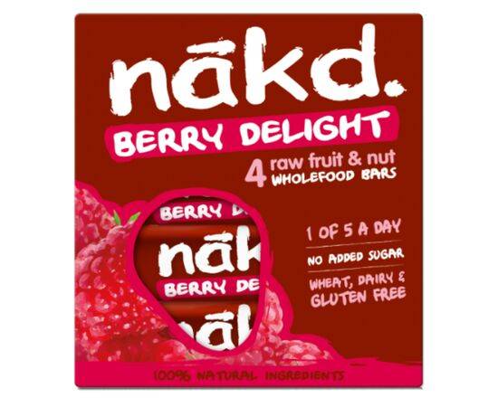 Nakd Berry Delight - Multipack [(35gx4)] Nakd