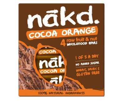 Nakd Cocoa Orange - Multipack [(35gx4)] Nakd
