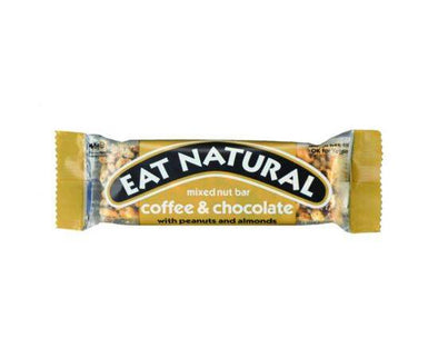 Eat Nat Coffee Chocolate Peanut & Almond Bar [45g x 12] Eat Natural