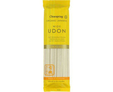 Clearspring Japanese Wide Udon Noodles [200g] Clearspring