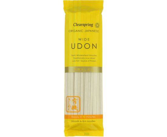 Clearspring Japanese Wide Udon Noodles [200g] Clearspring