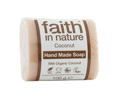 Faith Coconut Soap (Wrapped) [100g] Faith In Nature