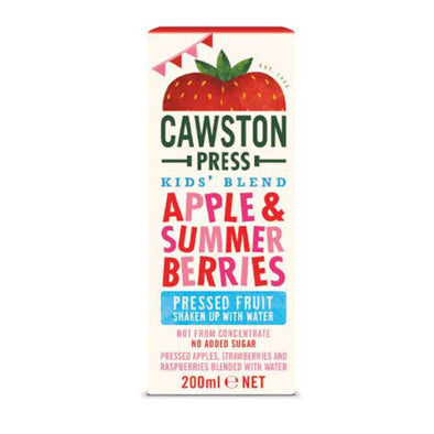 Cawston Kids Apple & Summer Berries Multi Pack (200mlx3) x 6