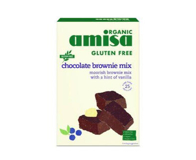 Amisa Chocolate Brownie Mix - Gluten Free [400g] Amisa