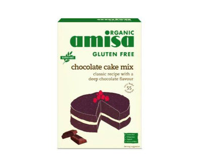 Amisa Chocolate Cake Mix - Gluten Free [400g] Amisa