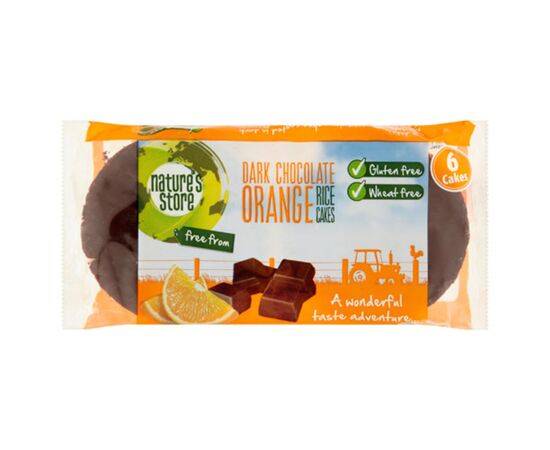 N/Store Dark Chocolate Orange Rice Cakes [100g] Natures Store