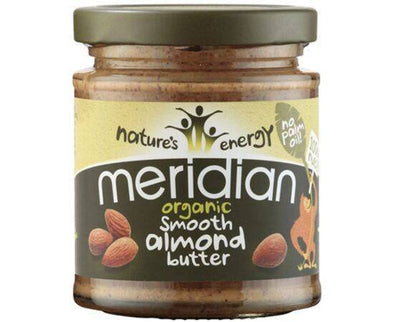 Meridian Organic Smooth Almond Butter 100% [170g] Meridian