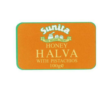 Sunita Greek Honey & Pistachio Halva [75g] Sunita