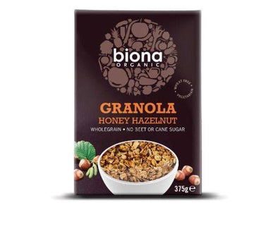 Biona Organic Honey Hazel Granola [375g] Biona