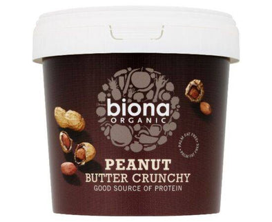 Biona Peanut Butter - Crunchy [1kg] Biona