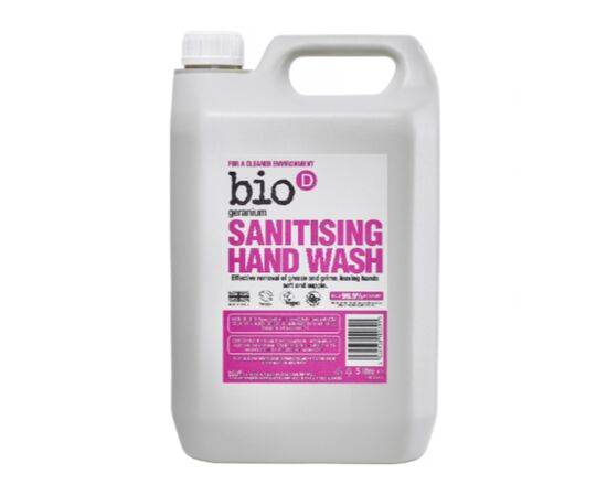 Bio-D Geranium SanitisingHand Wash [5Ltr] BioD