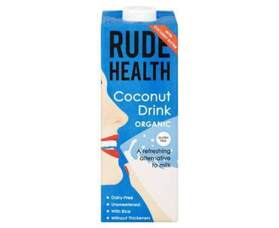 Rude/H Organic Coconut Drink [1Ltr] Rude Health