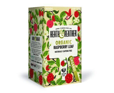 Heath&H Organic Raspberry Leaf [20 Bags] Heath & Heather